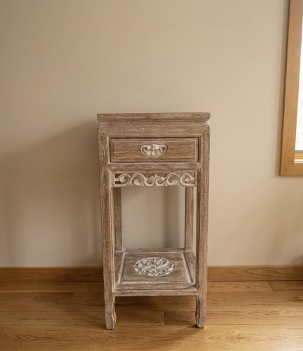 Table de nuit en teck